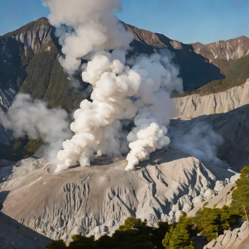 Mount Ontake fumaroles
