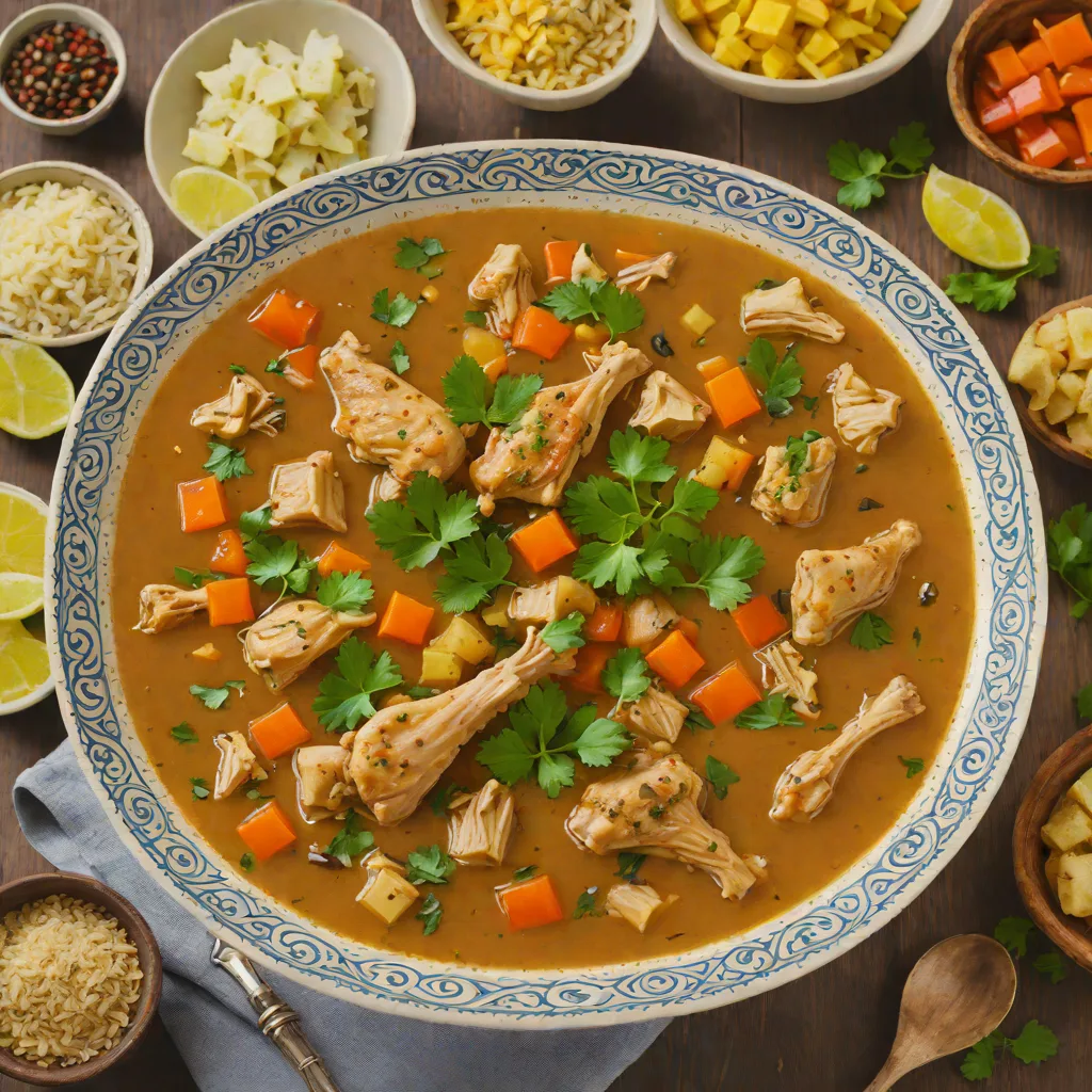 Marak Temani (Yemeni Chicken Soup/Stew)