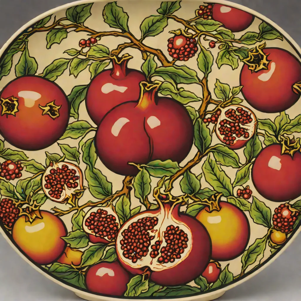 Moorcroft Pomegranate