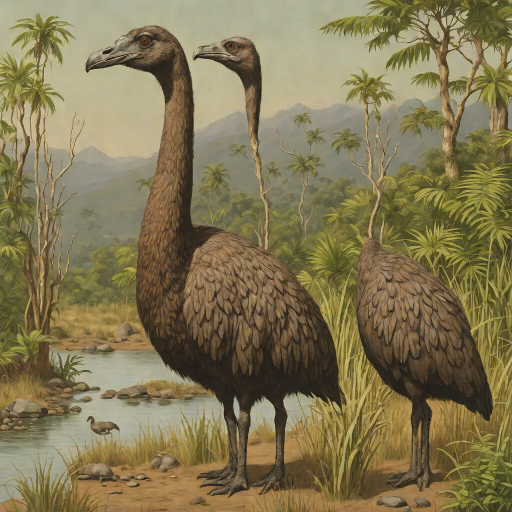 Moa (Dinornis robustus)