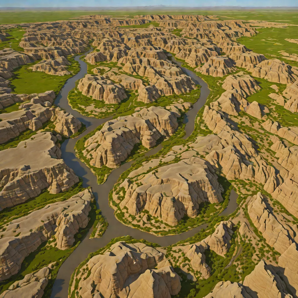 Moreau River Badlands