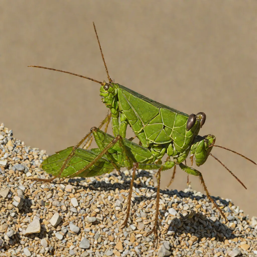 Mackenzie Basin Grasshopper (Sigaus minutus)