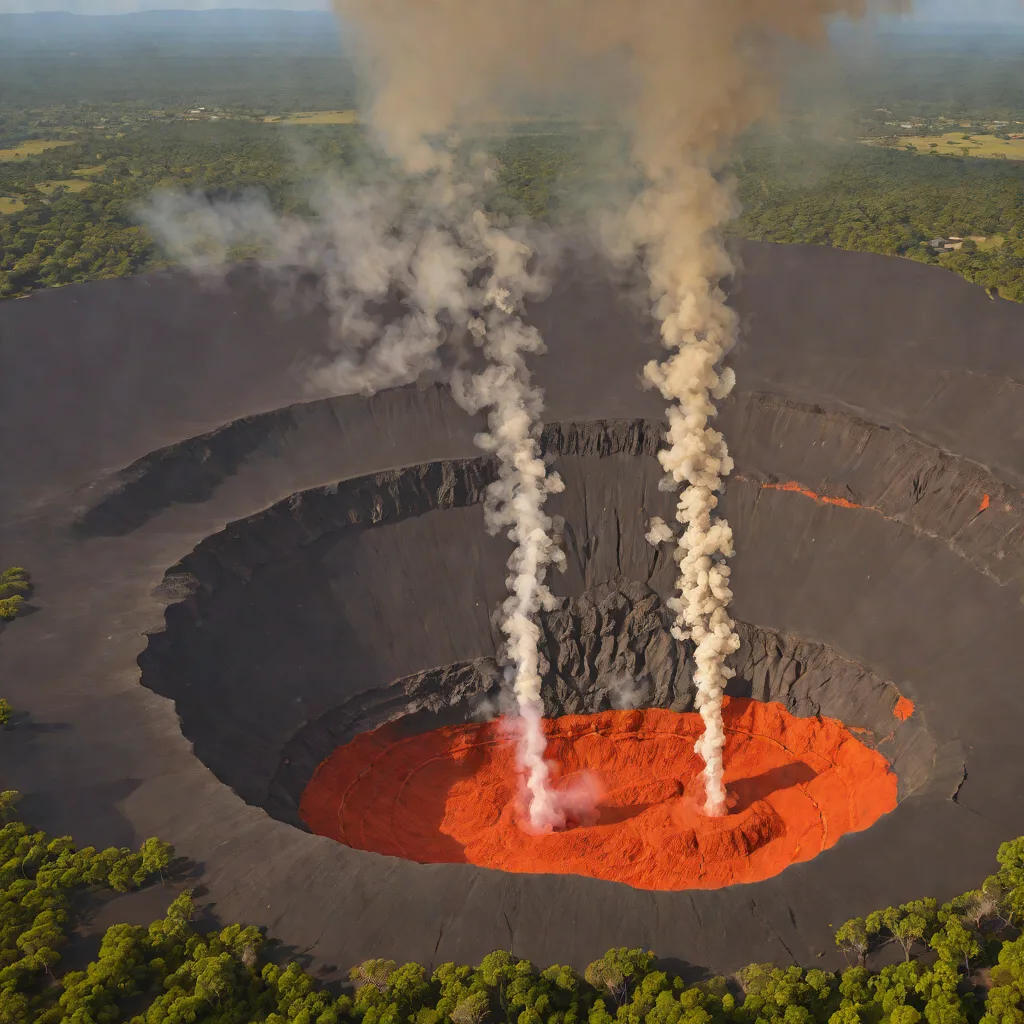 Masaya Volcano fumaroles