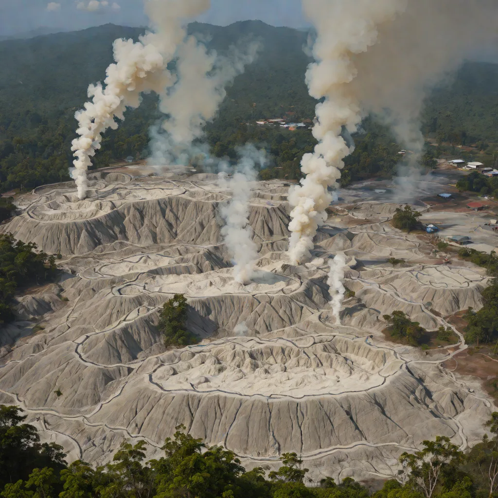 Marapi (Sumatra) fumaroles