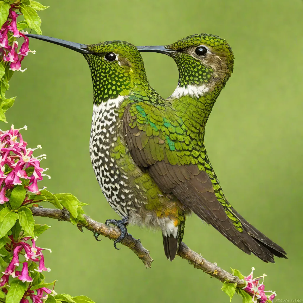 Many-spotted Hummingbird