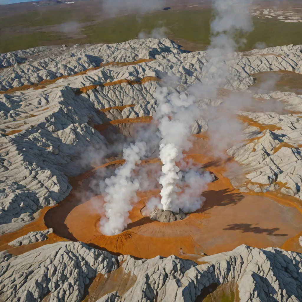Mageik Volcano Fumaroles