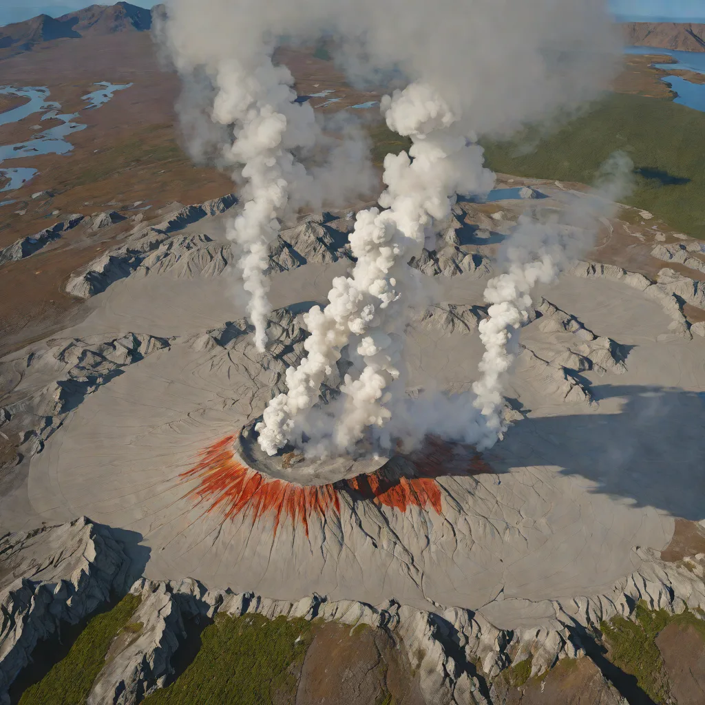 Martin Volcano Fumaroles