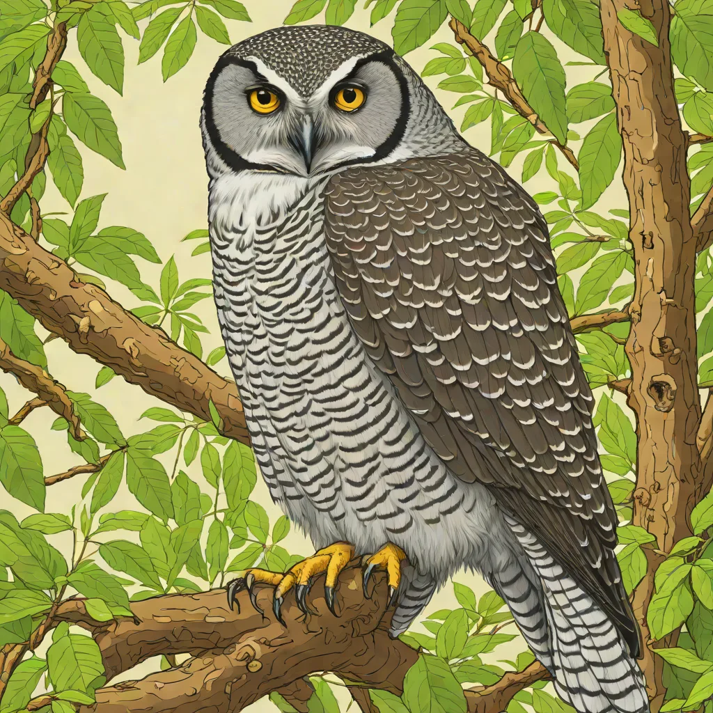 Moluccan Hawk-Owl