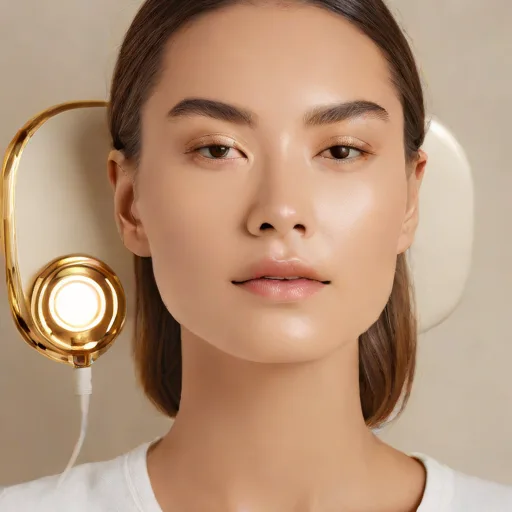 MZ Skin Light-Therapy Golden Facial Treatment Device