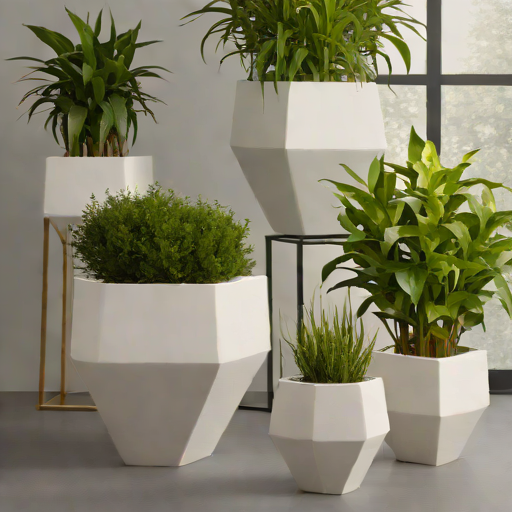 Monti Large Geo Planters