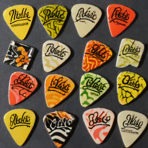 Musiclily Celluloid Picks