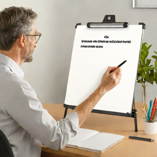 Mindspace Portable Whiteboard, 11.8 x 16.5 Inch