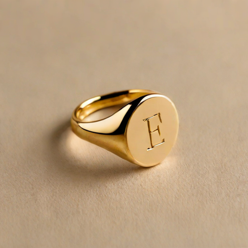 Mejuri Engrave Signet Ring