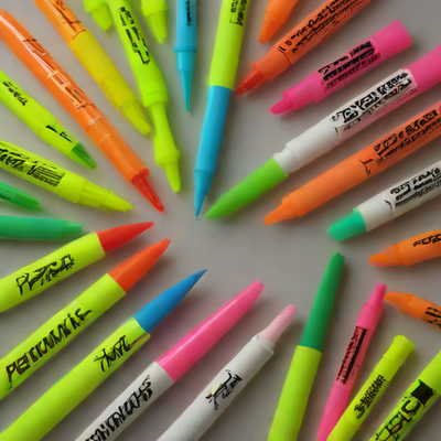 Mr. Penmans Fluorescent Highlighters