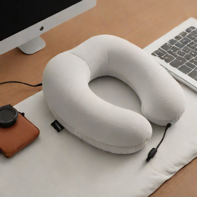Memory Foam Travel Pillow by ComfyLight