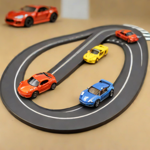 Mecosh Mini Slot Car Racing Set