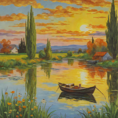 MasterPieces 1000 Piece 'Impression, Sunrise' Puzzle