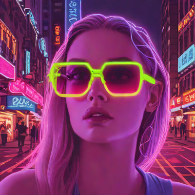 Neon Bloom - Sunglasses
