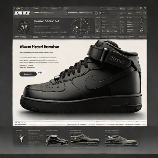 Nike Air Force 1 '07 (All Black)