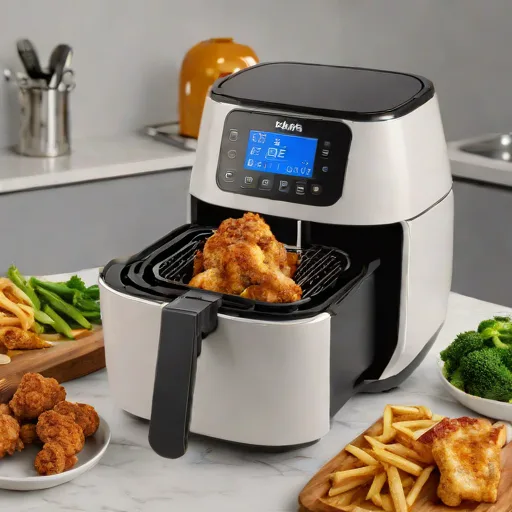 Ninja DZ201 Foodi 8-Quart 6-in-1 DualZone Air Fryer