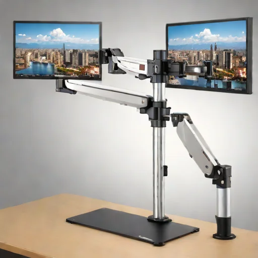 North Bayou F80 Dual Monitor Arm