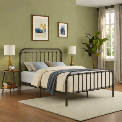 Novogratz Bushwick Metal Bed Frame