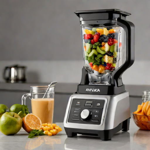 Ninja Professional Countertop Blender with Auto-IQ Juicing