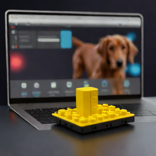 Nina Ottosson Brick Buddy Interactive Puzzle Tug