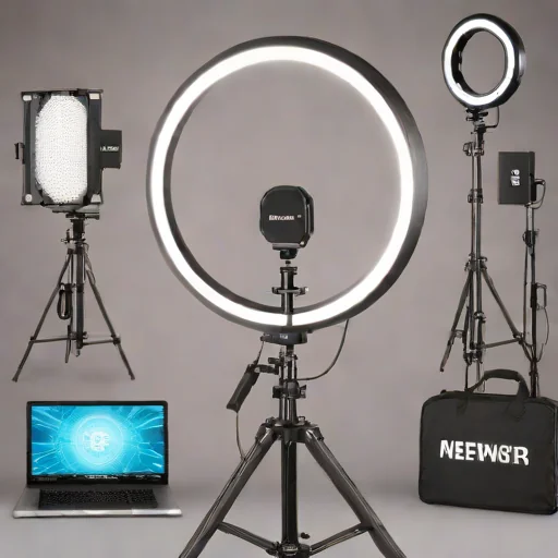 Neewer 30-Inch CRI 95+ Color Temperature Adjustable Ring Light Kit