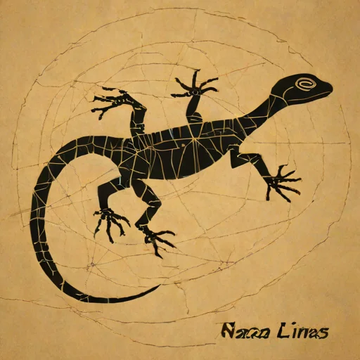 Nazca Lines Lizard