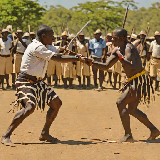 Nguni Stick Fighting
