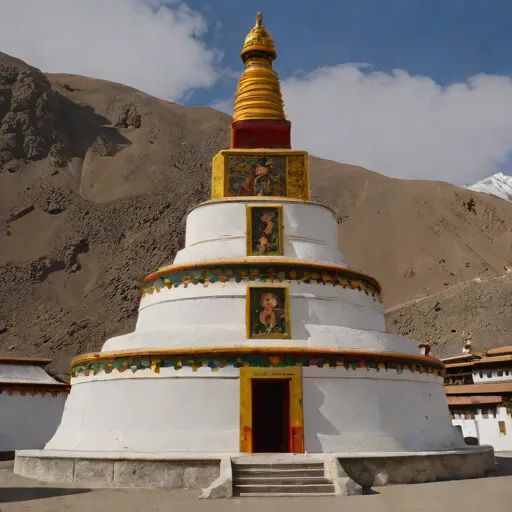 Narthang Monastery Stupa