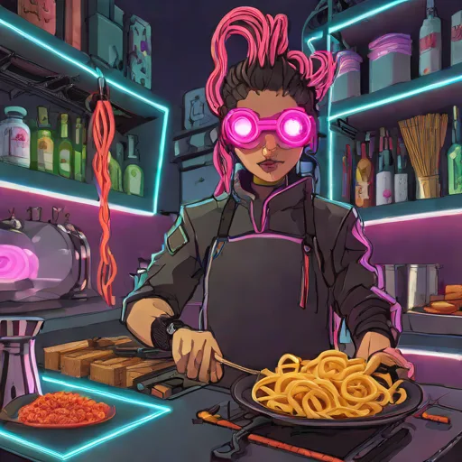 Neon Noodles