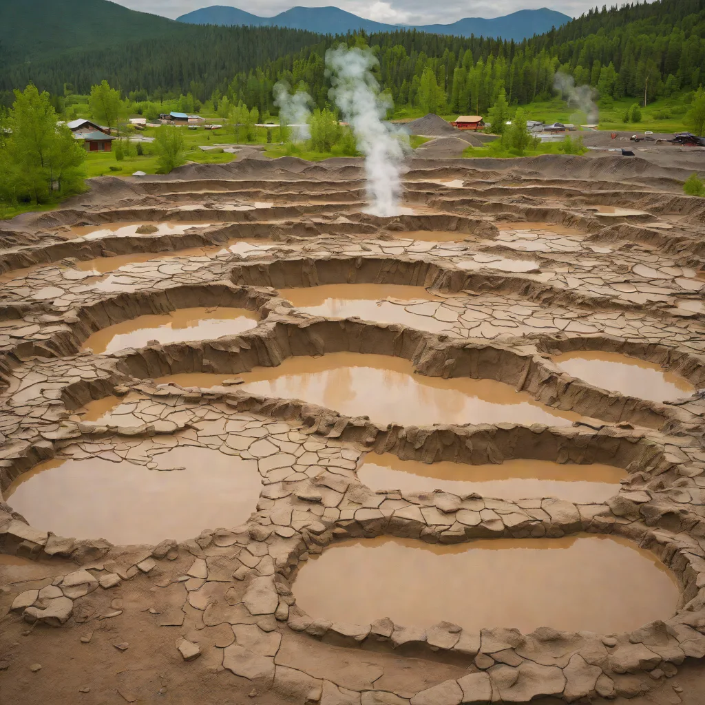 Nalychevo mudpots