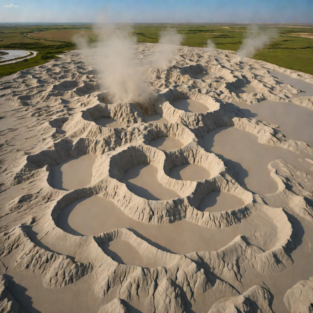 Neftçala Mud Volcanoes