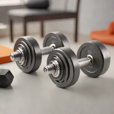 NordicTrack iSelect 5-15 lb Adjustable Dumbbell Set