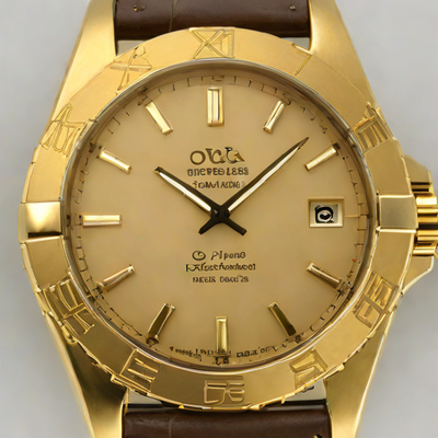 Omega Constellation Double Eagle Gold 146424