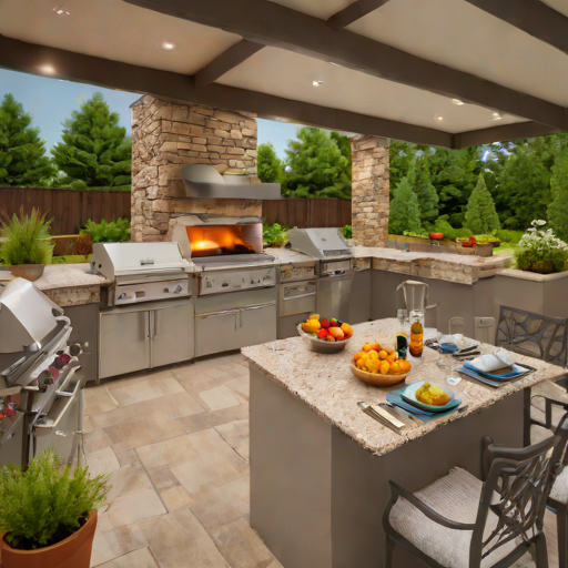 Outdoor Kitchen Units