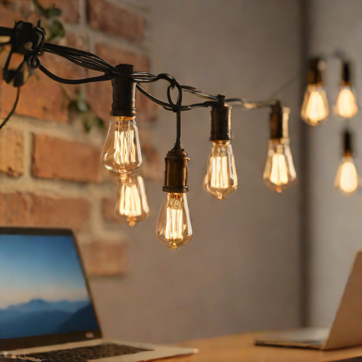Outdoor Edison Bulb String Lights (Plug-In)