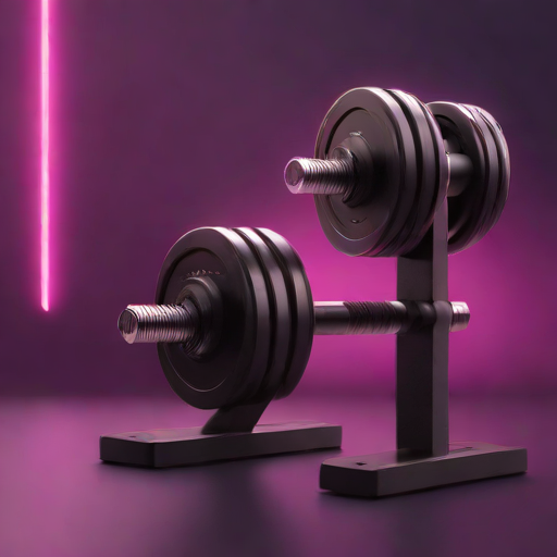 Olympic Weight Plate Dumbbell Set