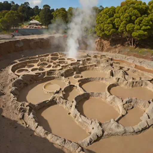 Orakei Korako Mudpots