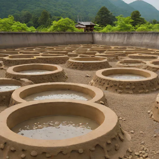 Osorezan Mudpots