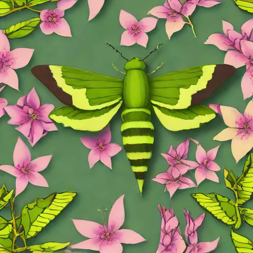 Oleander hawk-moth