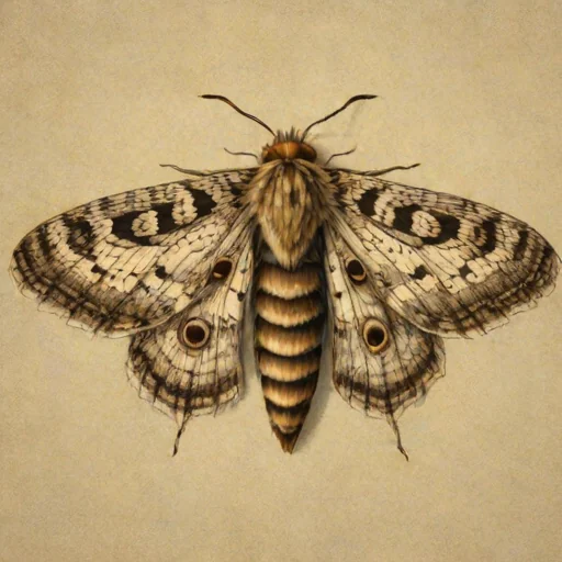 Old lady moth