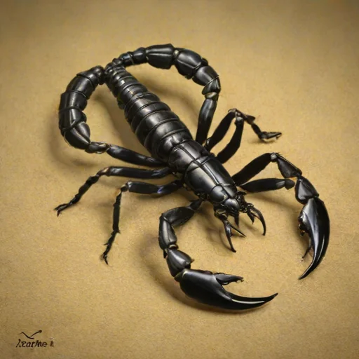 Orthochirus scrobiculosus