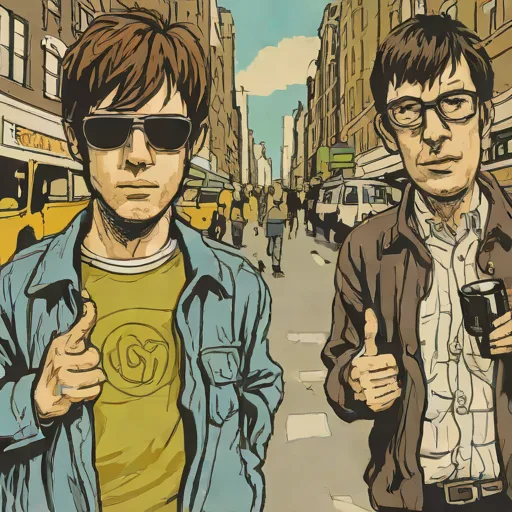 Oasis vs Blur