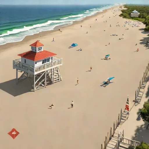 Ocracoke Lifeguarded Beach