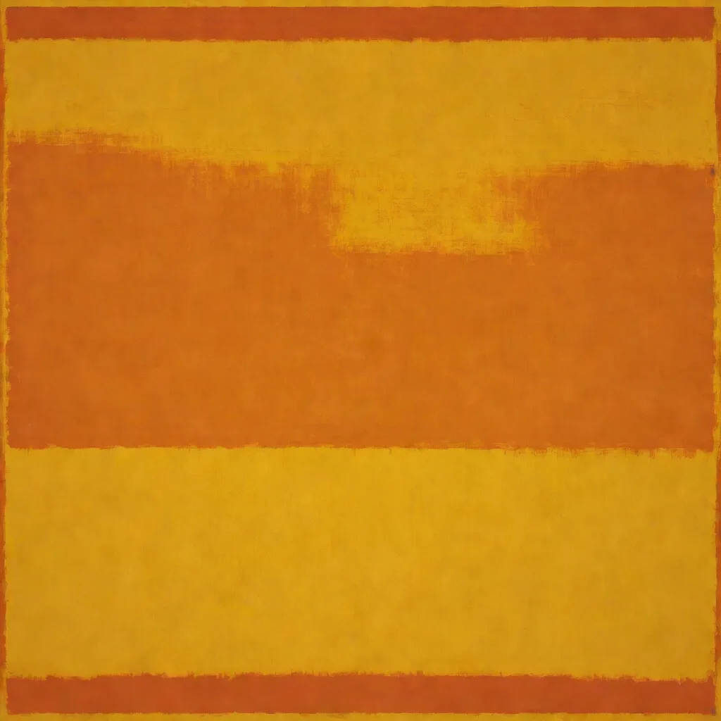 Orange and Yellow