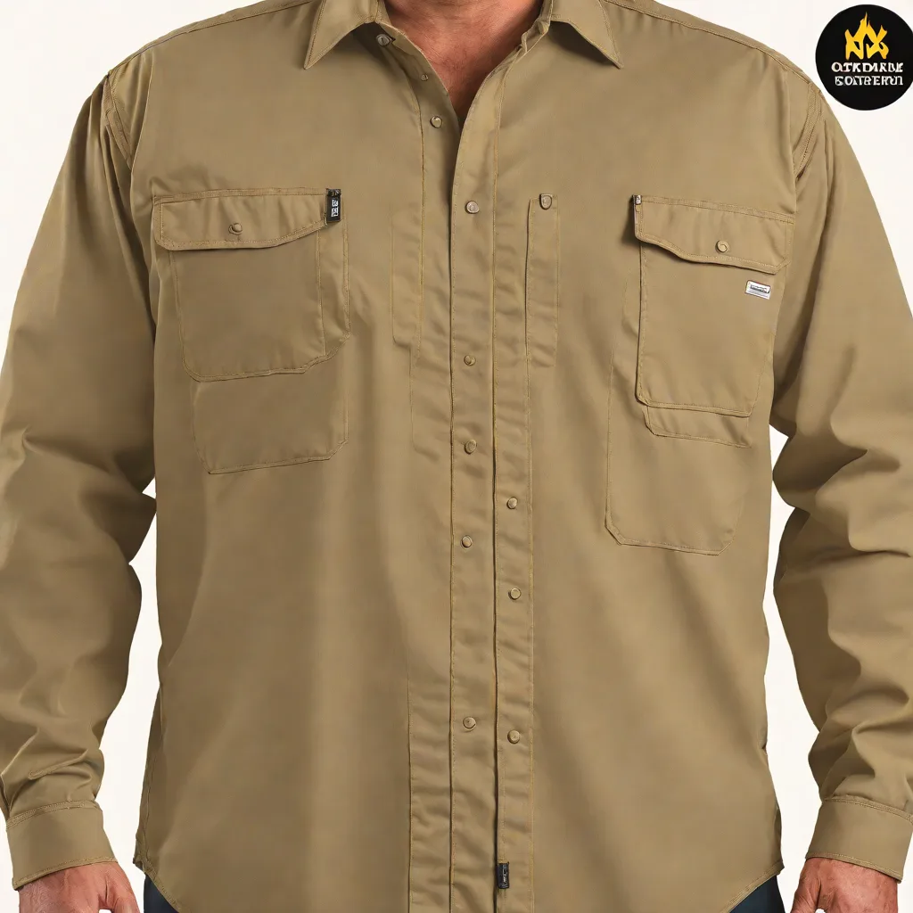 Occunomix LUX RIP-IT FR Premium Work Shirt