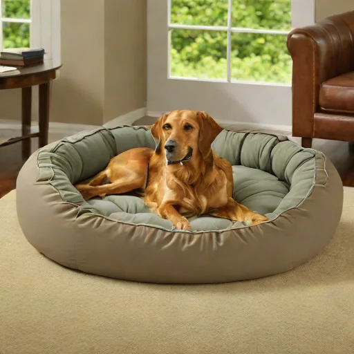 Orvis ToughChew RecoveryZone Bolster Dog Bed